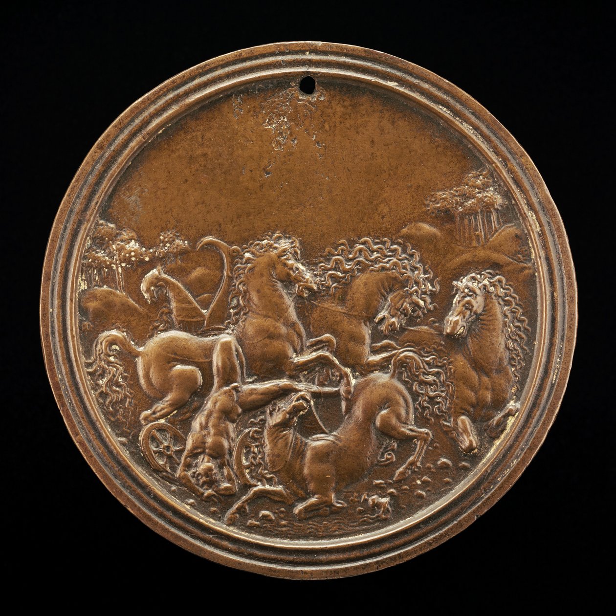 Hippolytus död, sent 1400-tal - tidigt 1500-tal. av Moderno