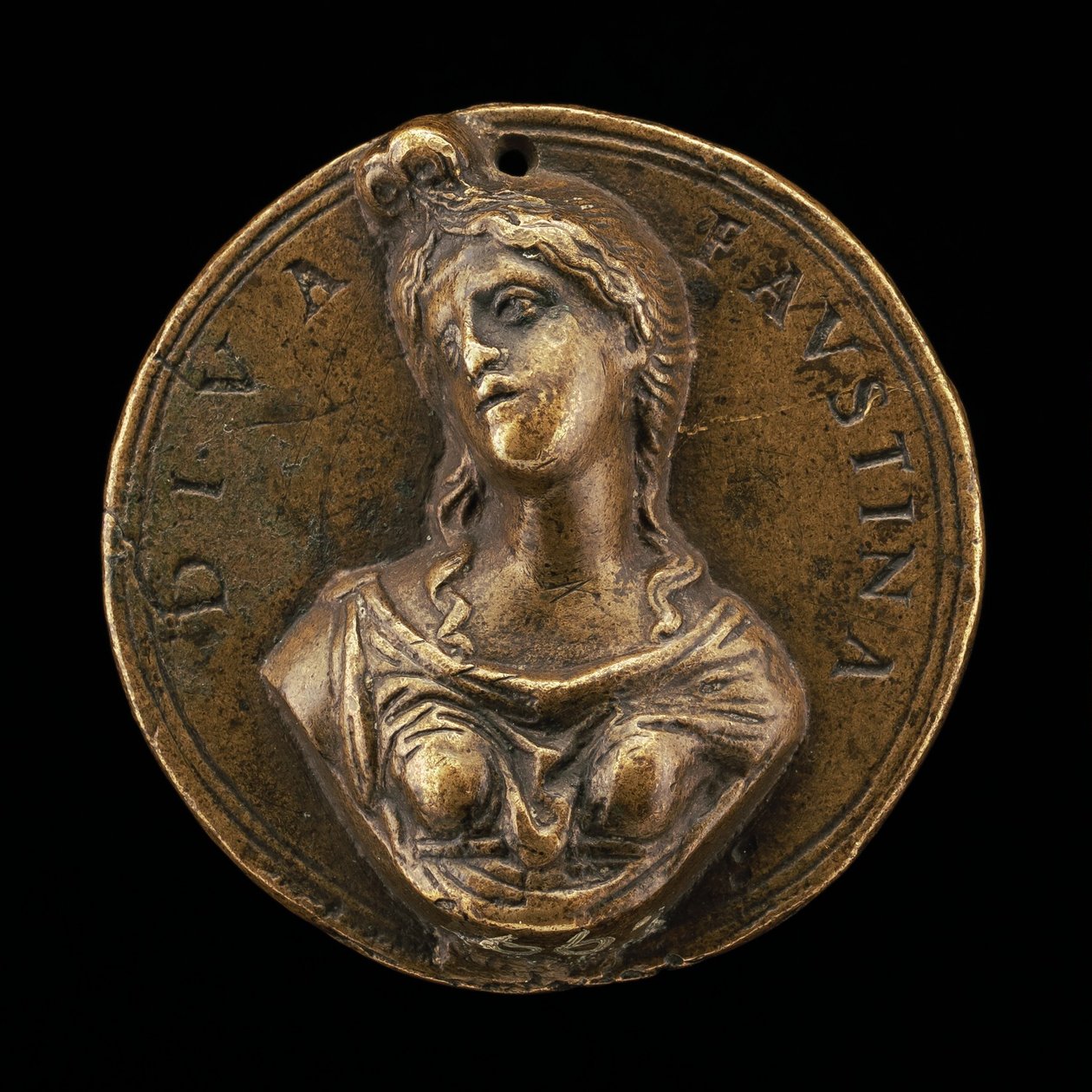 Diva Faustina [framsidan], ca. 1490 av Moderno