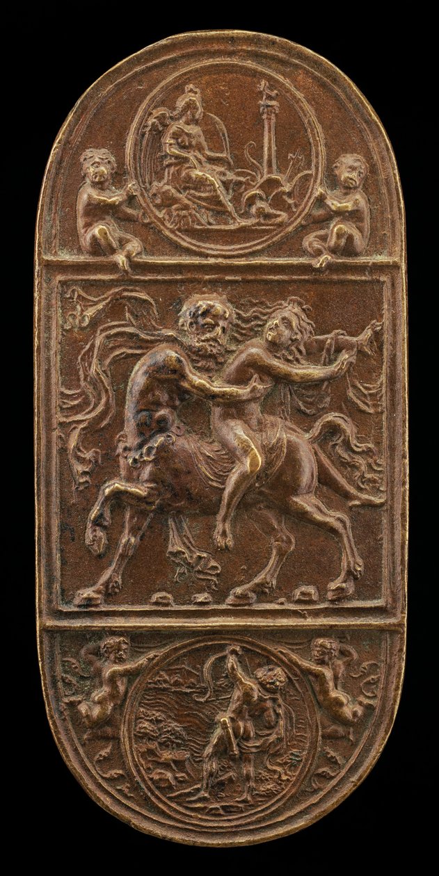 Nessus och Deianira, sent 1400-tal - tidigt 1500-tal. av Moderno