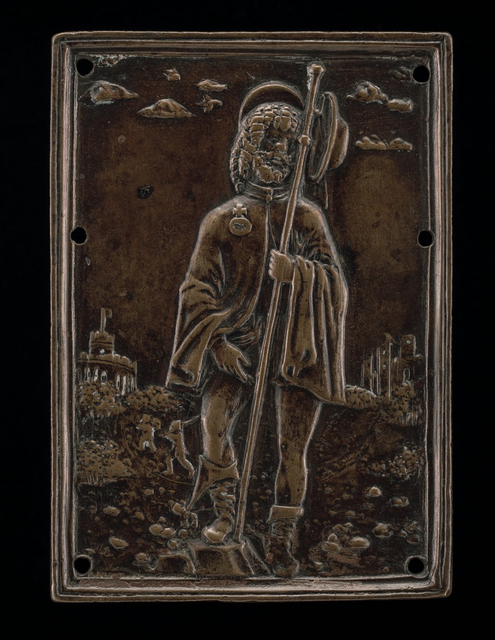 Saint Rochus (Roche) av Moderno