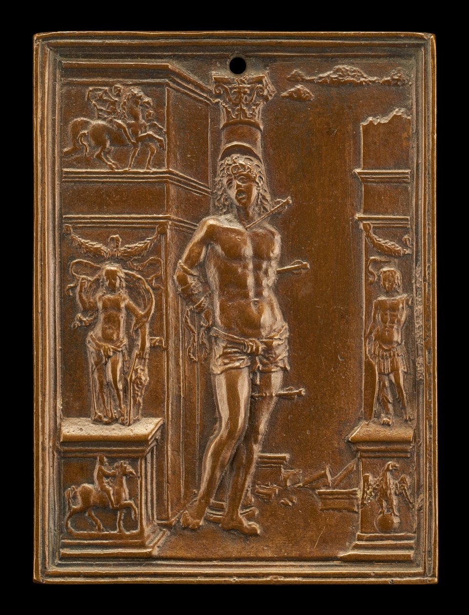 Sankt Sebastian, sent 1400-tal - tidigt 1500-tal. av Moderno