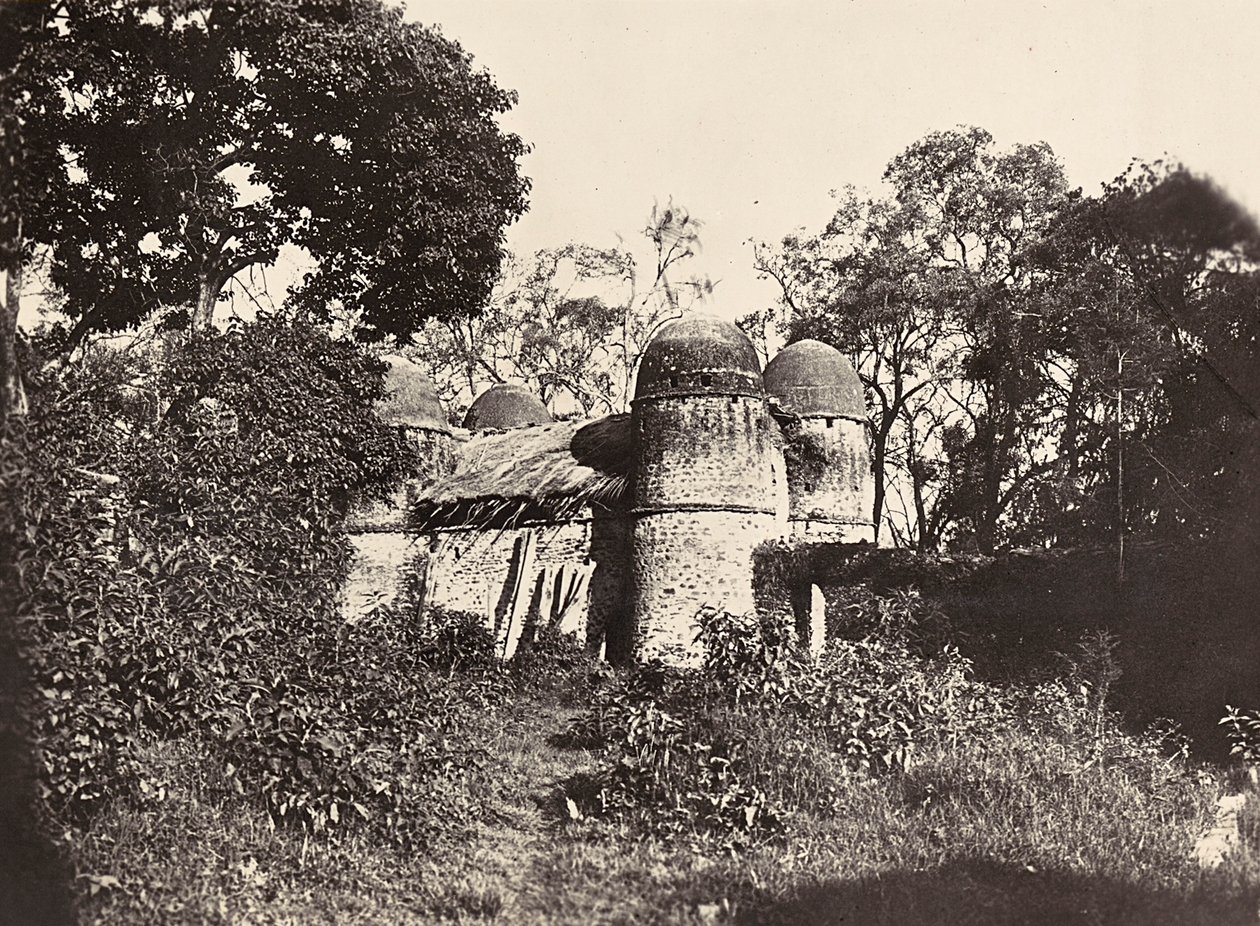 Att bygga ett imperium i den fascistiska tidsåldern: Enda Jesus-kyrkan i Makallè, 1936-05-09 (s/v foto) av Modestino Baldinetti