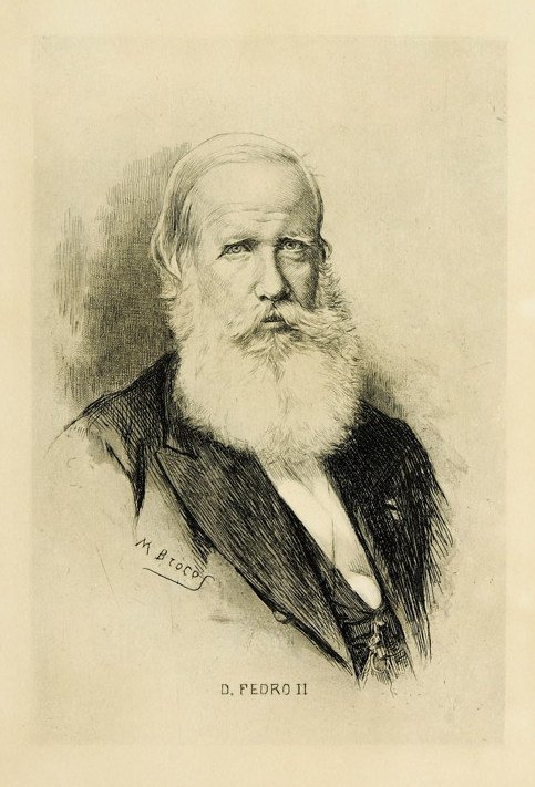 Pedro II of Brazil av Modesto Brocos