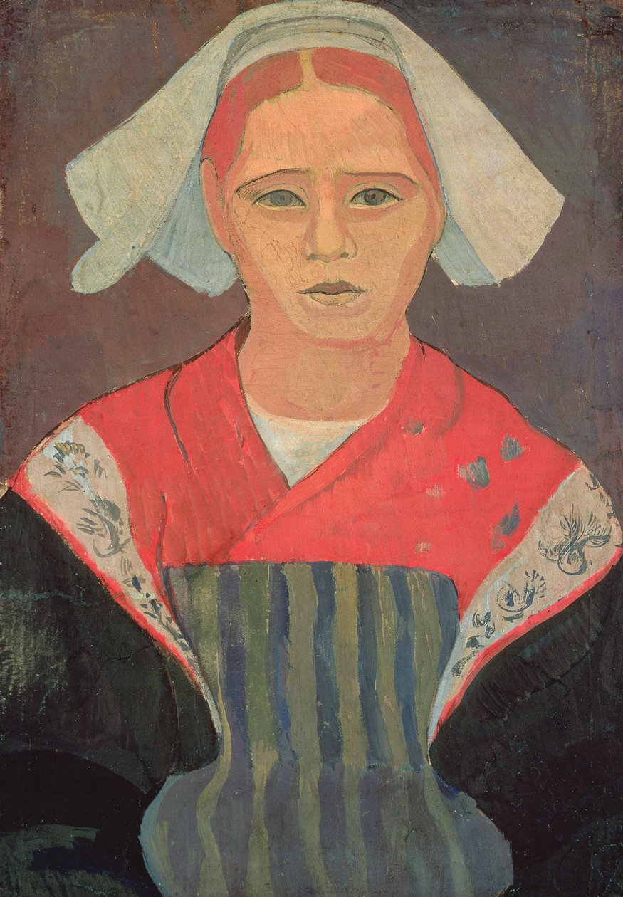 Ung breton flicka av Mogens Franscesco Hendrik Ballin