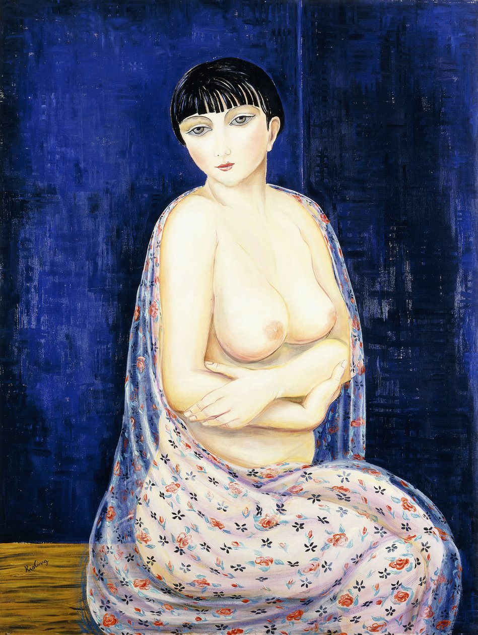 Kiki från Montparnasse, ca 1926 (olja på duk) av Moise Kisling