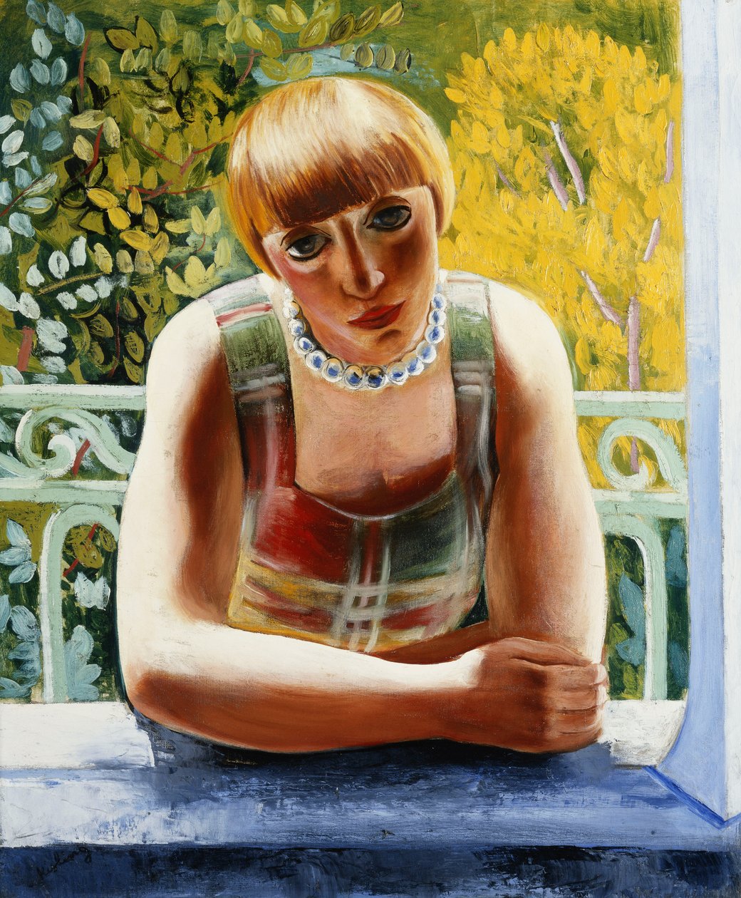 Madame Kisling a Saint-Tropez av Moise Kisling