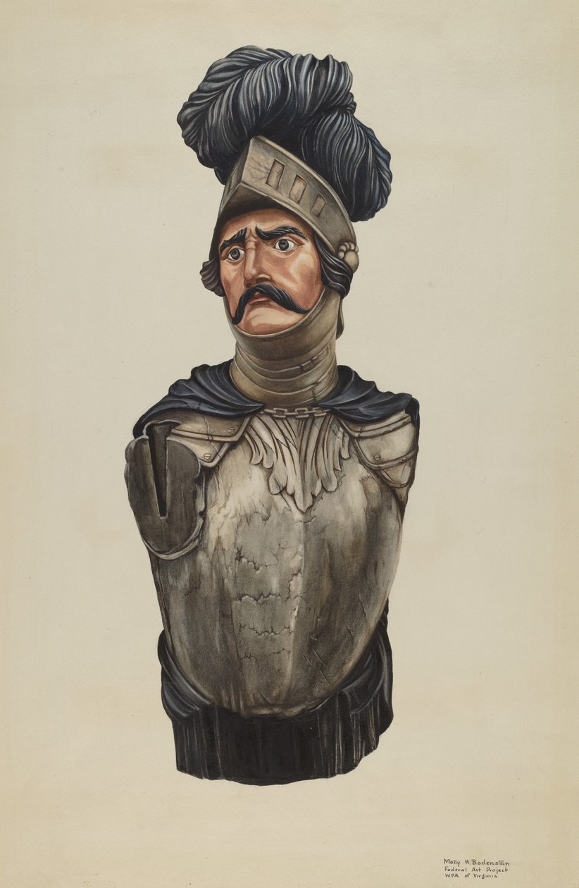 Galjonsfigur från "The Black Prince" av Molly Bodenstein