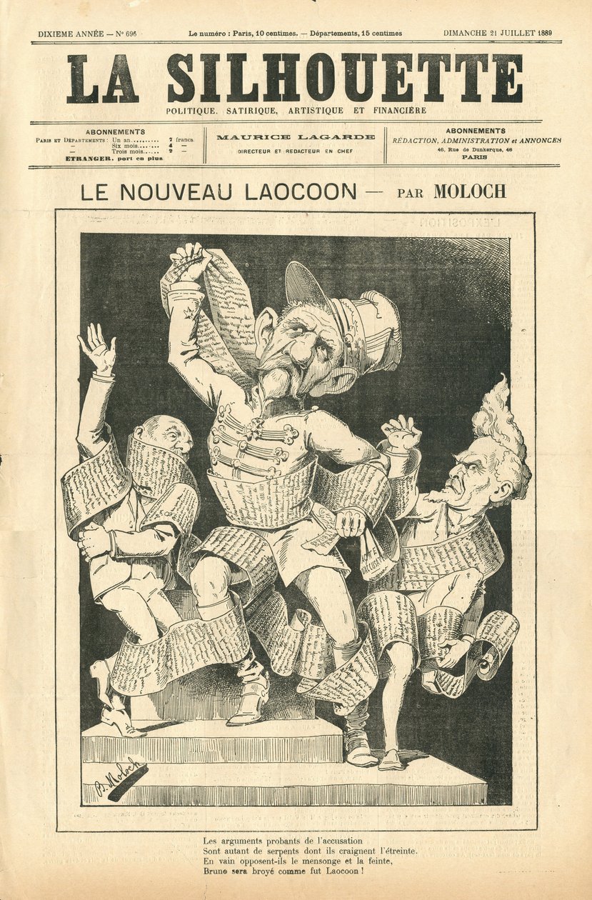Omslag till "" Silhouetten"" av Moloch