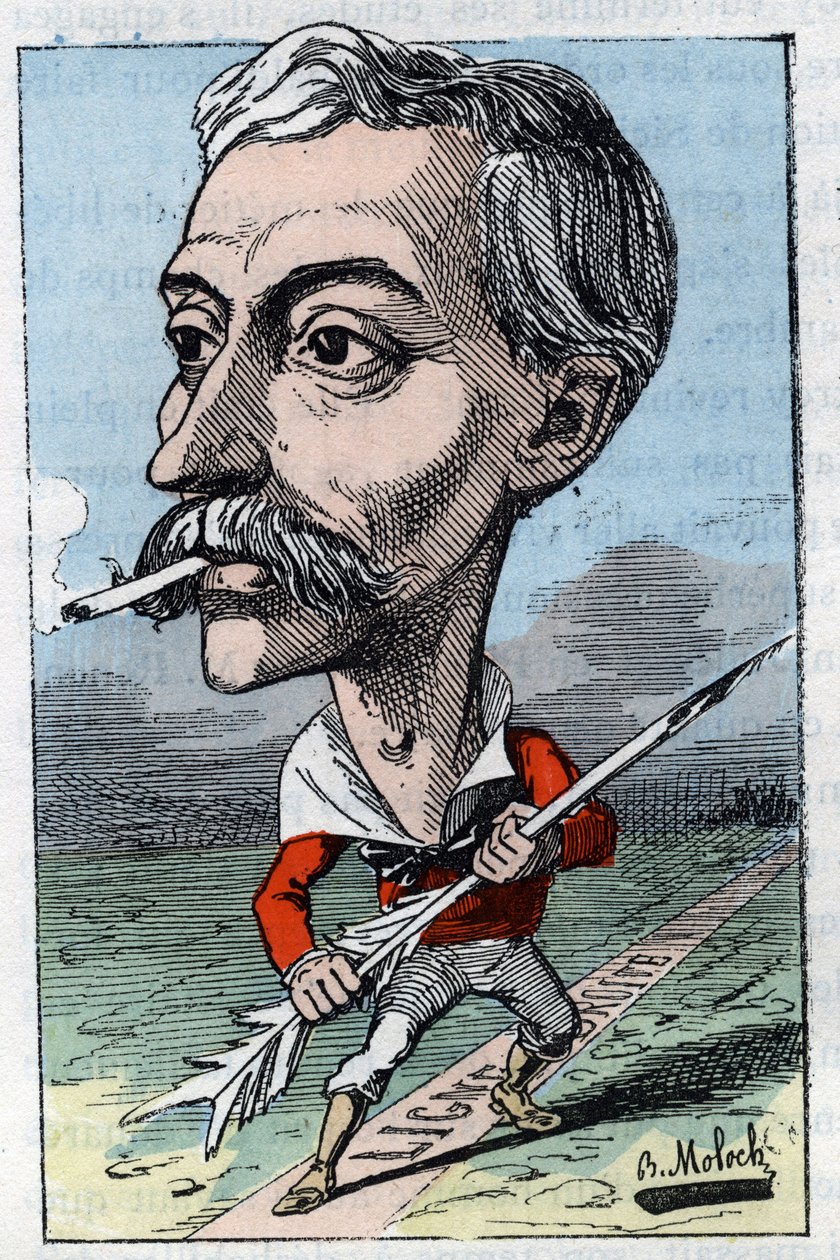 Porträtt av Edouard Lockroy (1838-1913), fransk politiker. av Moloch
