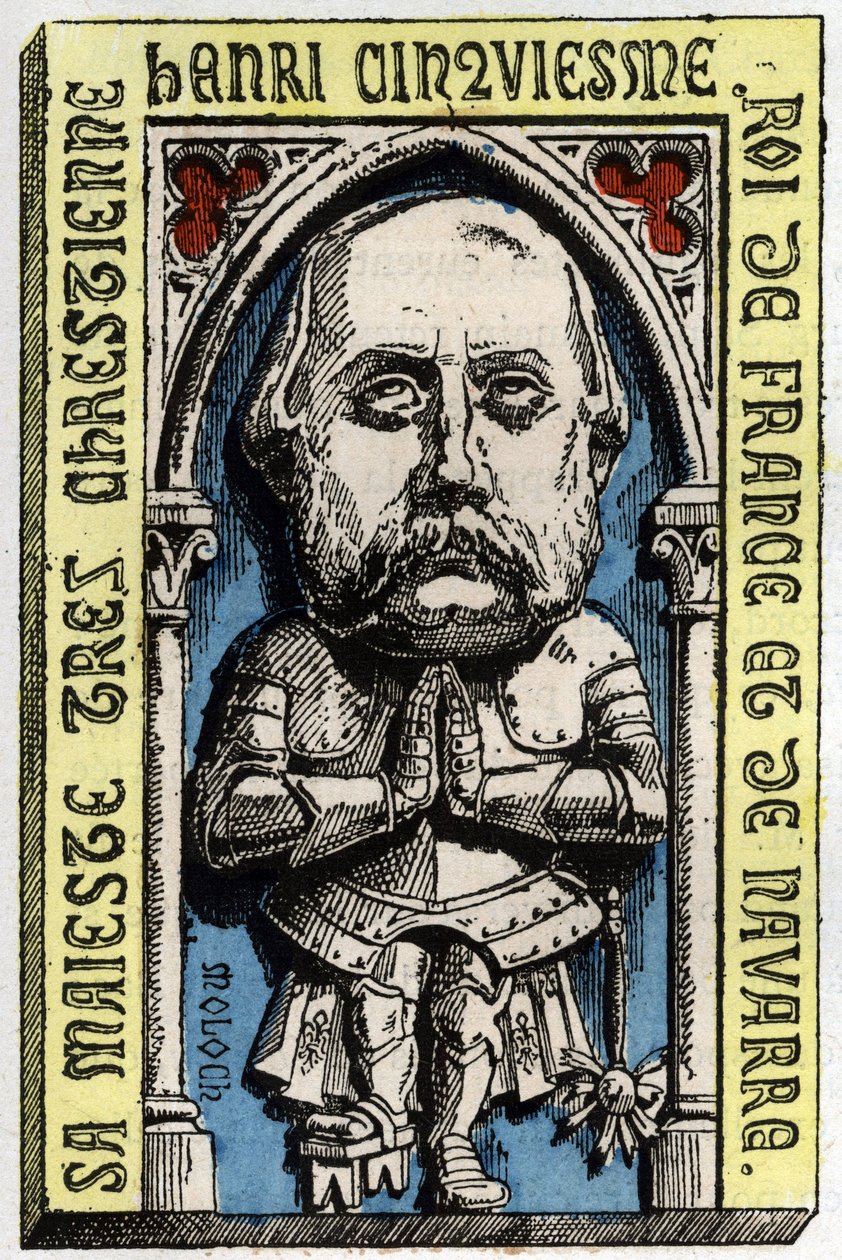 Porträtt av Henri Charles Ferdinand Marie Dieudonne d