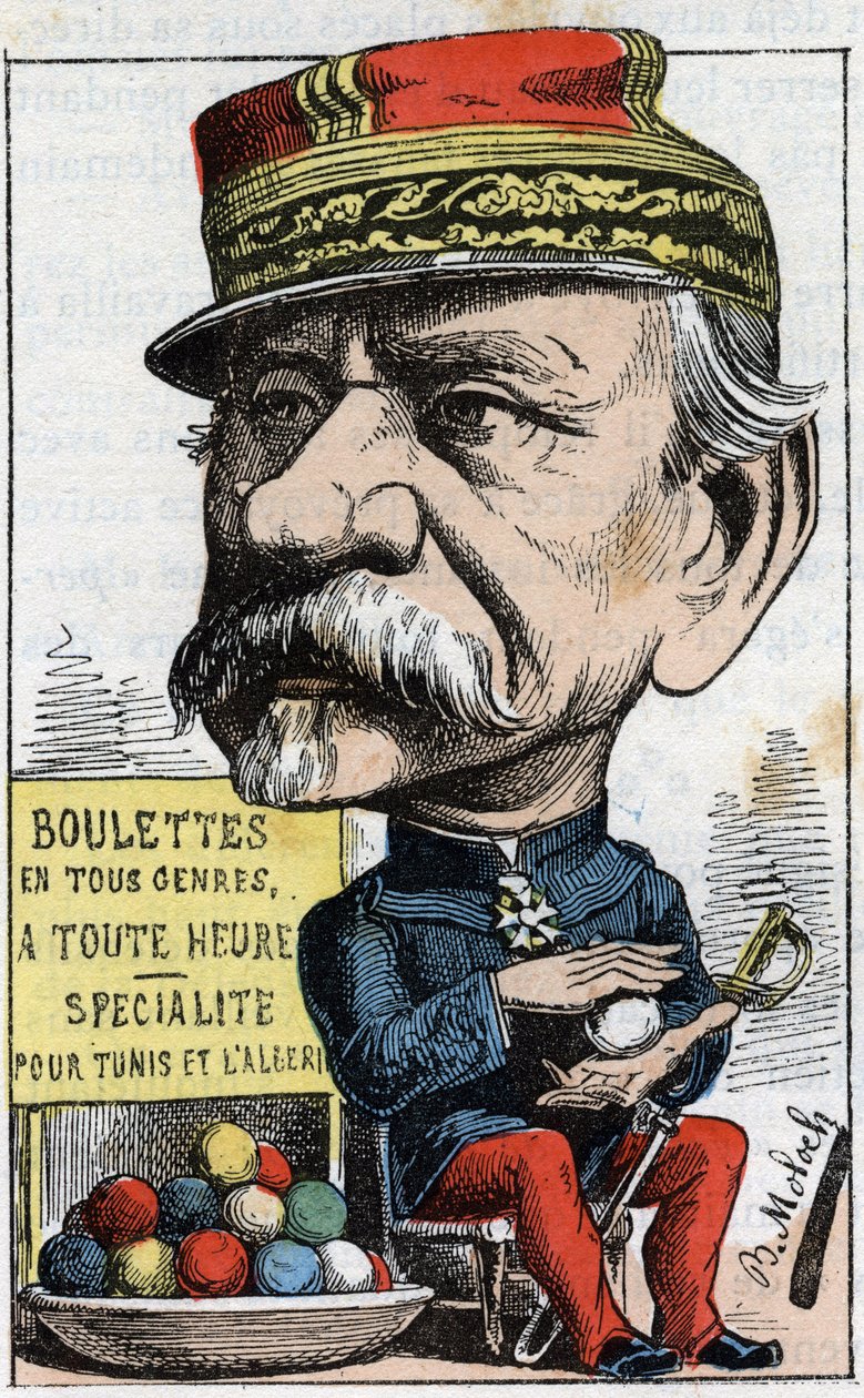 Porträtt av Jean Joseph Frederic Albert Farre (1816-1887), en fransk soldat, han utnämndes till general 1870 och krigsminister av Moloch