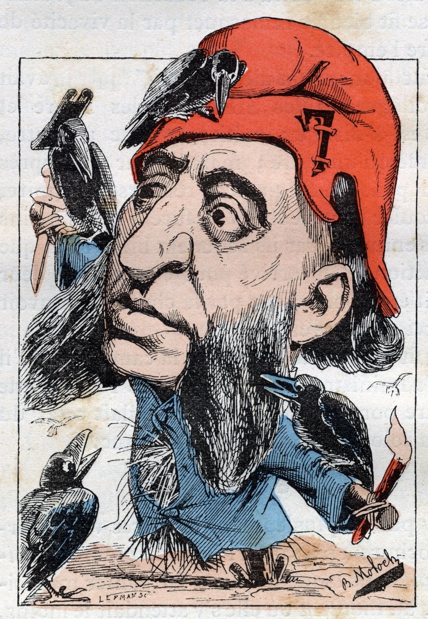 Porträtt av Jules Ferry (1832-1893), fransk politiker av Moloch