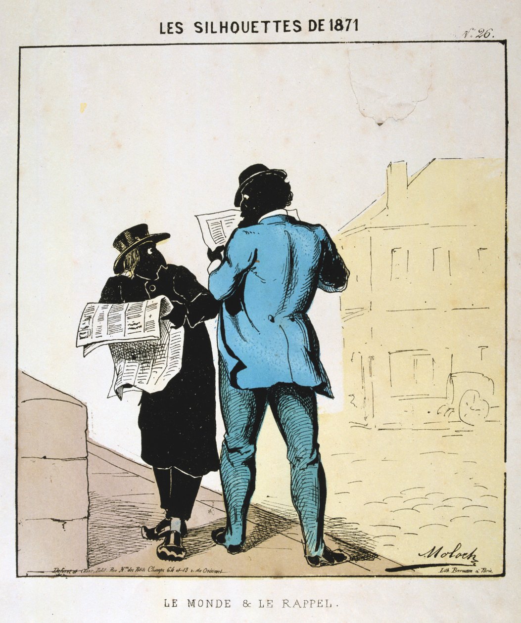 Världen och påminnelsen, 1871 av Moloch