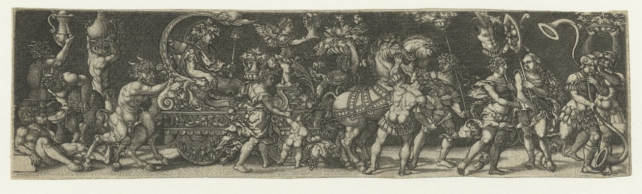 Triomf van Bacchus av Monogrammist AC