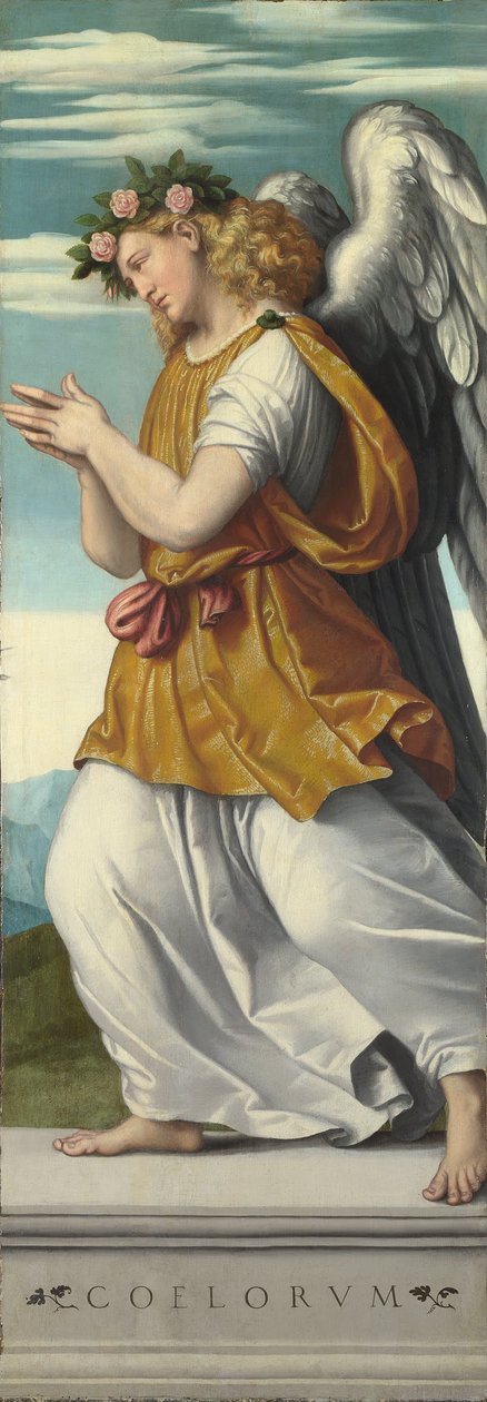 En älskande ängel (1) av Moretto da Brescia