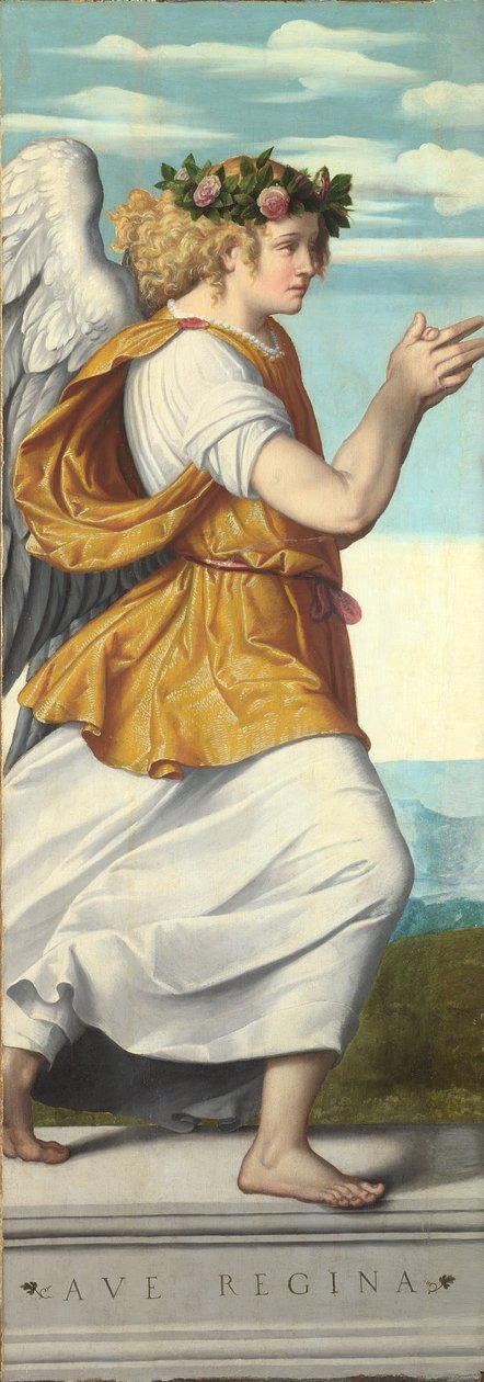 En älskande ängel (2) av Moretto da Brescia