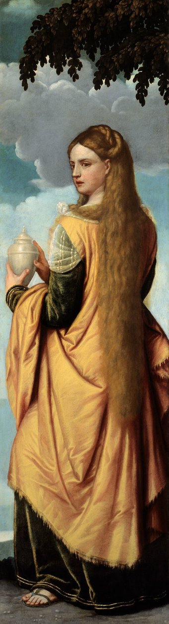 Maria Magdalena av Moretto da Brescia