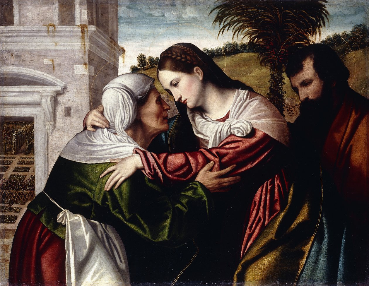 Besöket av Moretto da Brescia