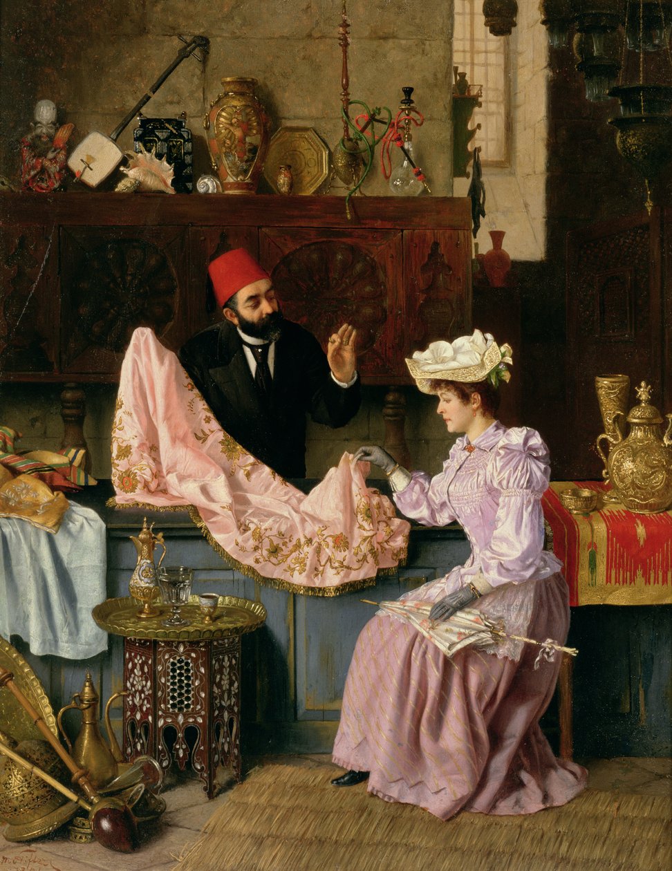 I souken, 1891 (panel) av Moritz Stifter