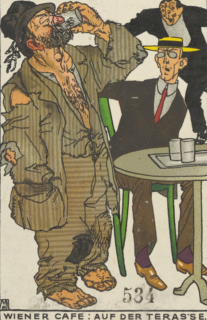 Wiencafé: På terrassen Wiencafé: På terrassen, 1911. av Moritz Jung