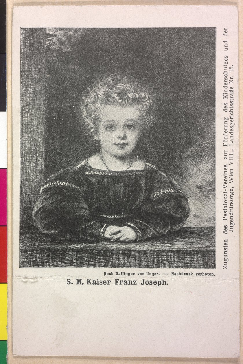 Kejsare av Österrike Franz Joseph I av Moritz Michael Daffinger
