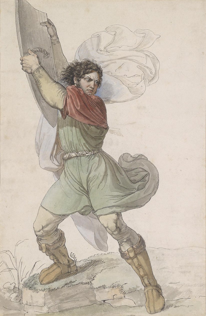 Moritz Michael Daffinger Wilhelm Tell av Moritz Michael Daffinger