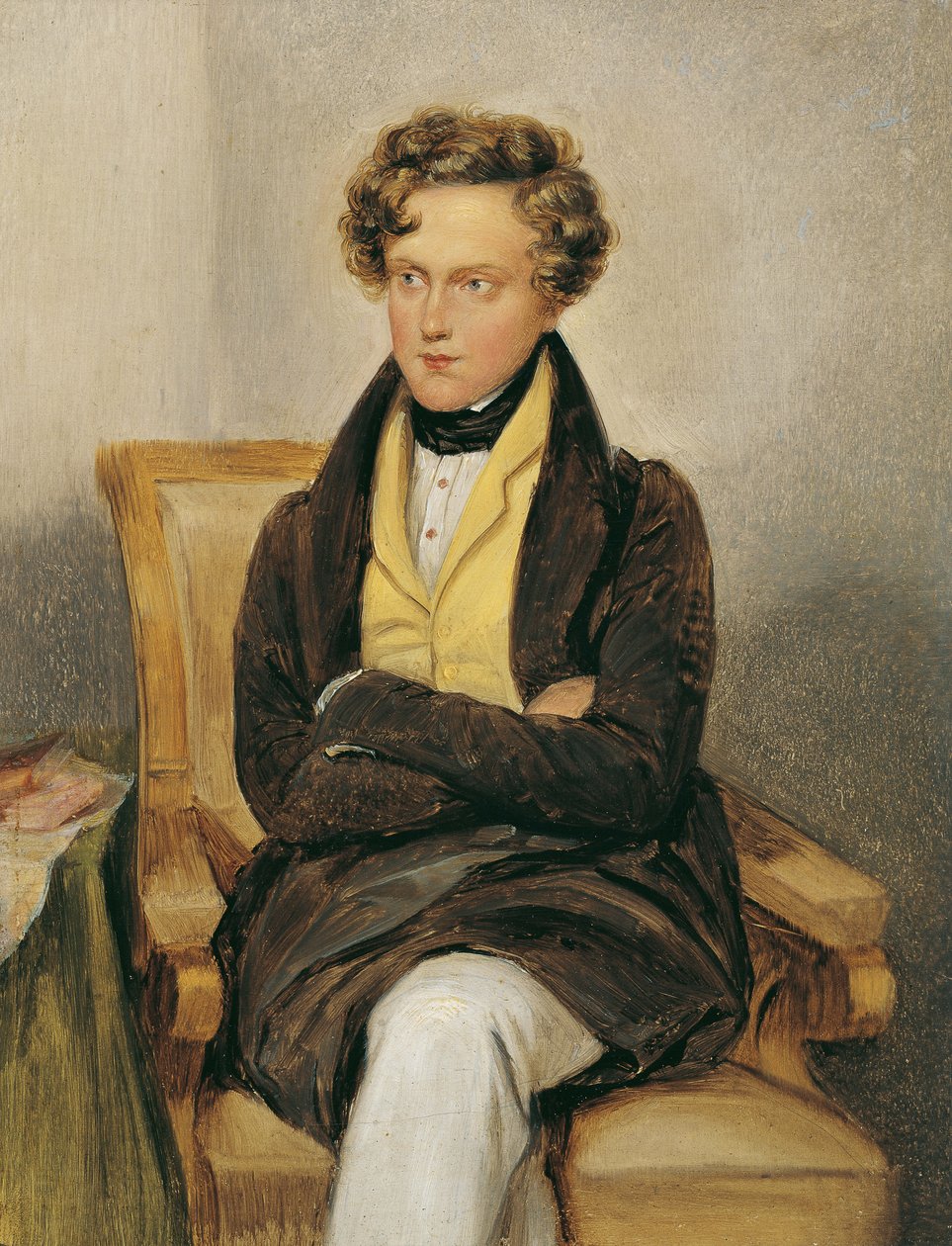 Porträtt av hertig av Reichstadt 1811-1832, 1831. av Moritz Michael Daffinger