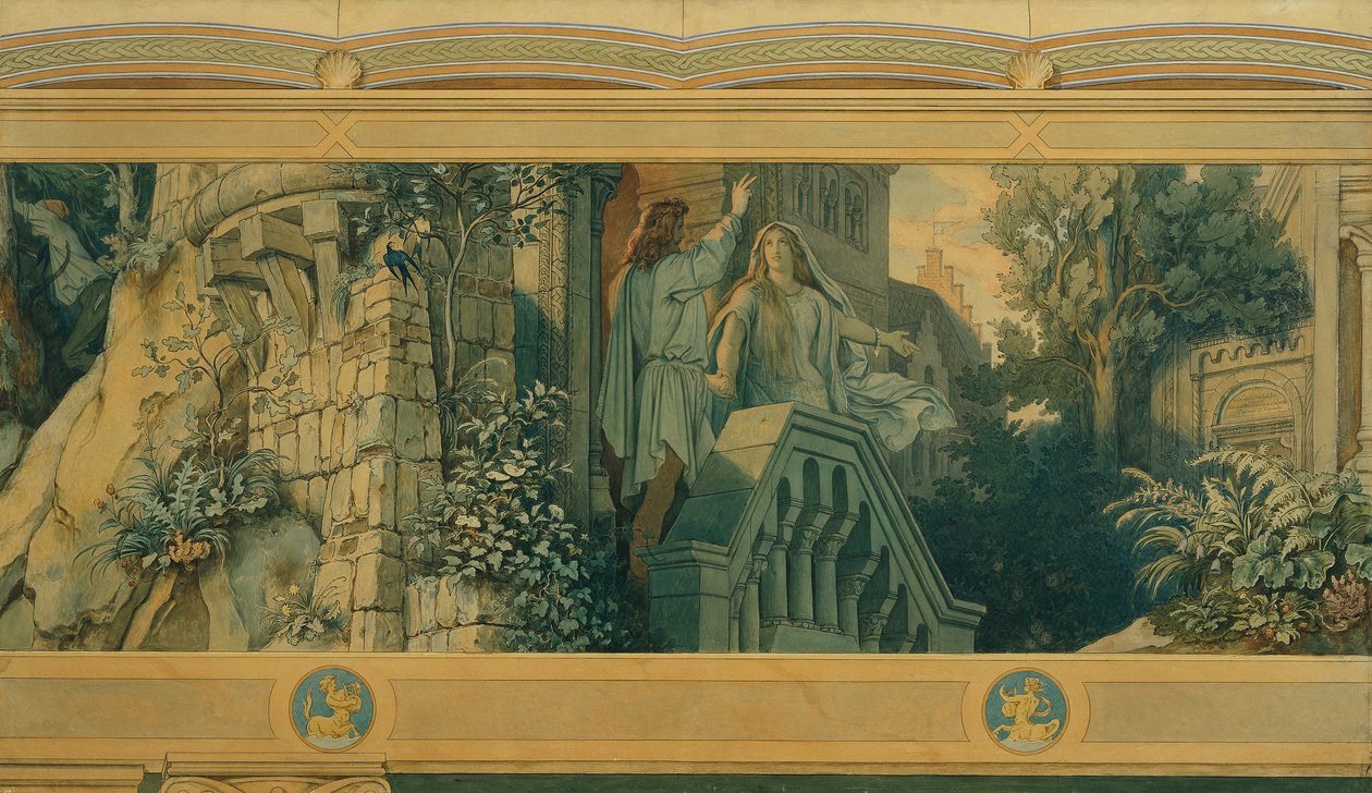 Den vackra Melusine: IV. Eden av Moritz Ludwig von Schwind