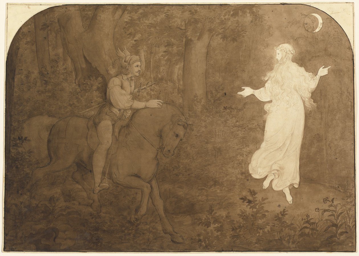 Uppenbarelsen i skogen av Moritz Ludwig von Schwind