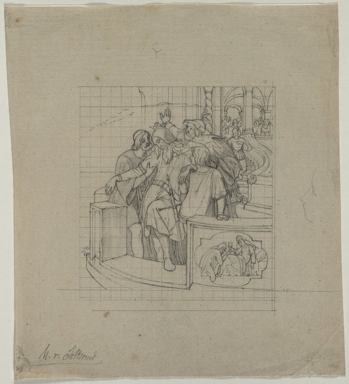 Kungen av Thule av Moritz Ludwig von Schwind