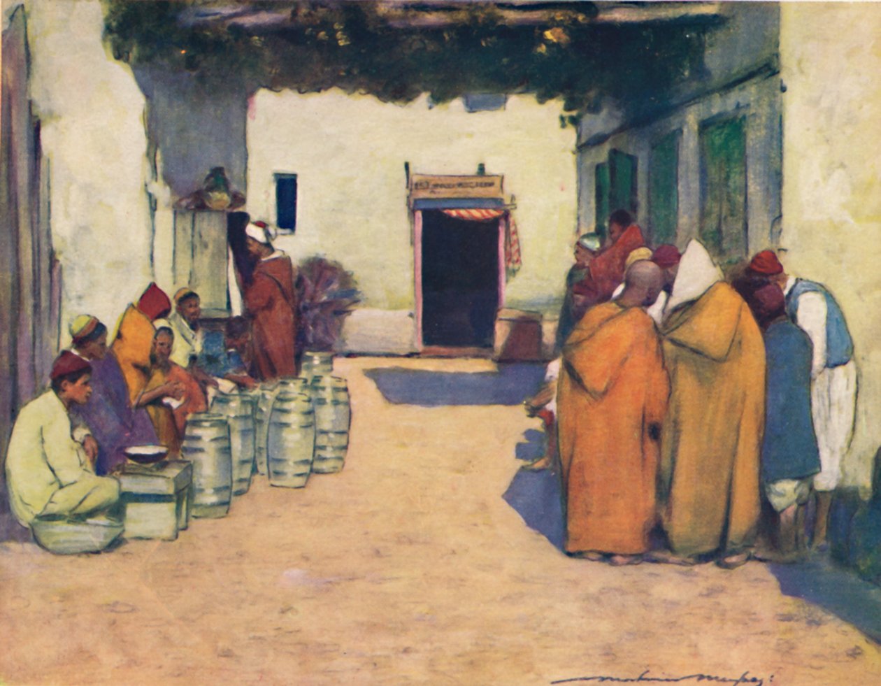 En innergård, 1903 av Mortimer L Menpes