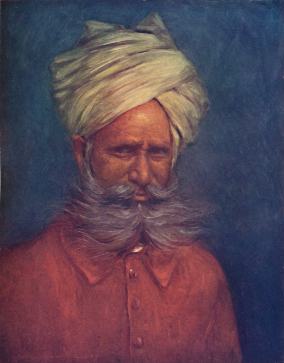 En retainer från centrala Indien, 1903 av Mortimer L Menpes