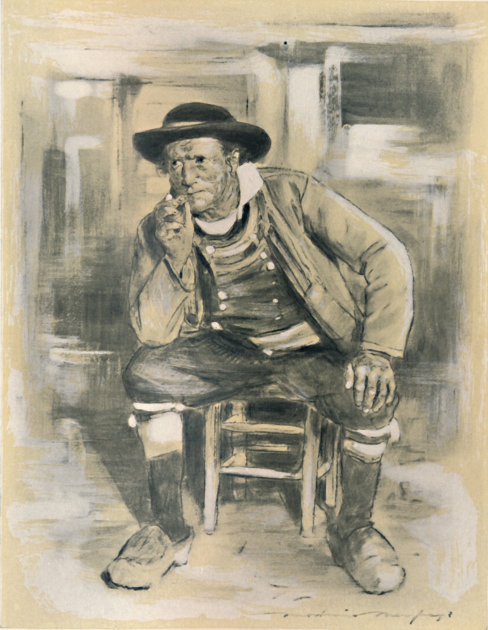 Bretonska bonde, 1903 av Mortimer L Menpes