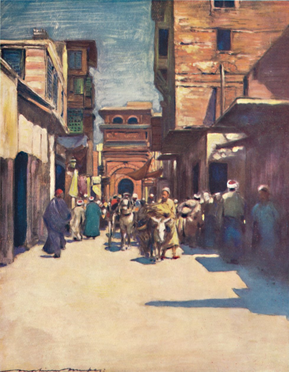 "Kairo", 1903 av Mortimer L Menpes