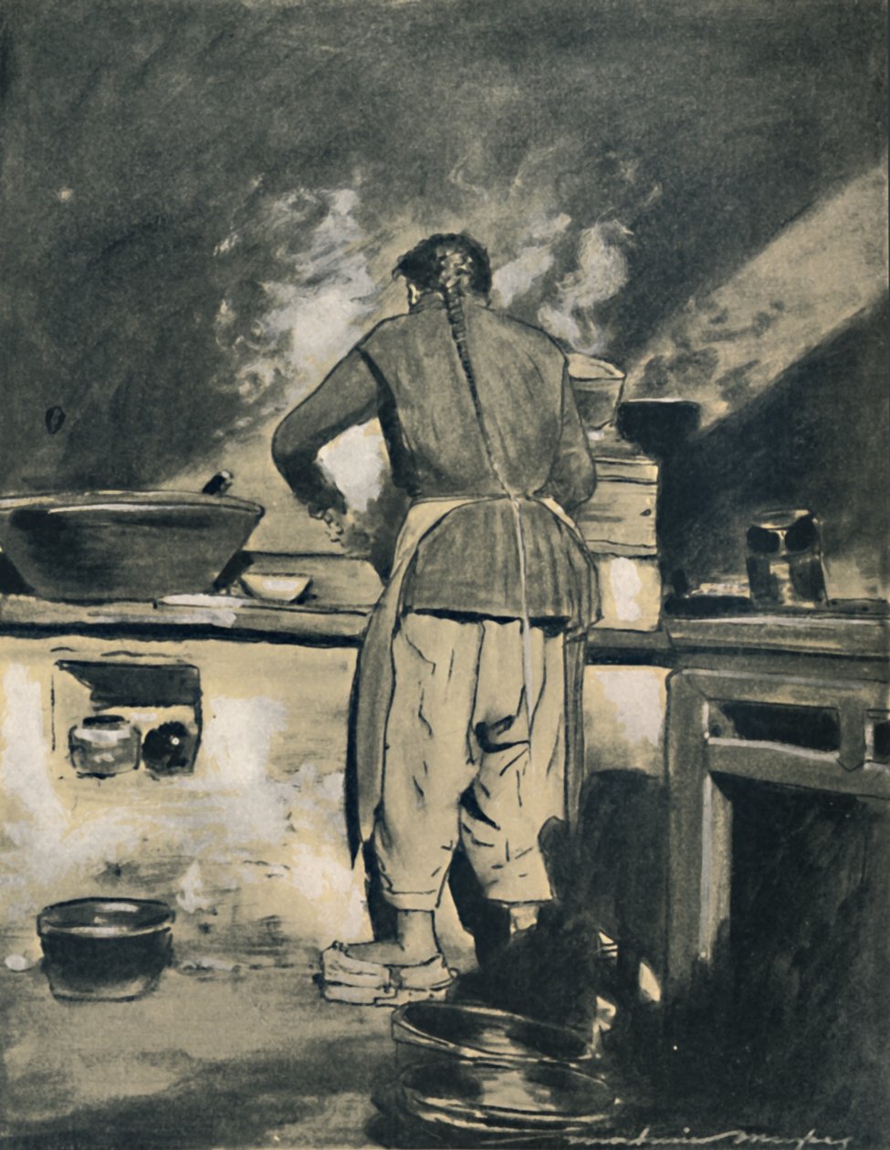Kinesisk kock, 1903 av Mortimer L Menpes