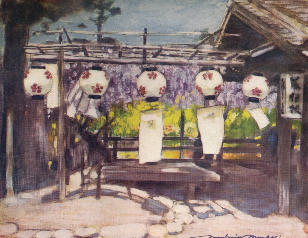 Sol och lyktor, c1887, 1901 av Mortimer L Menpes