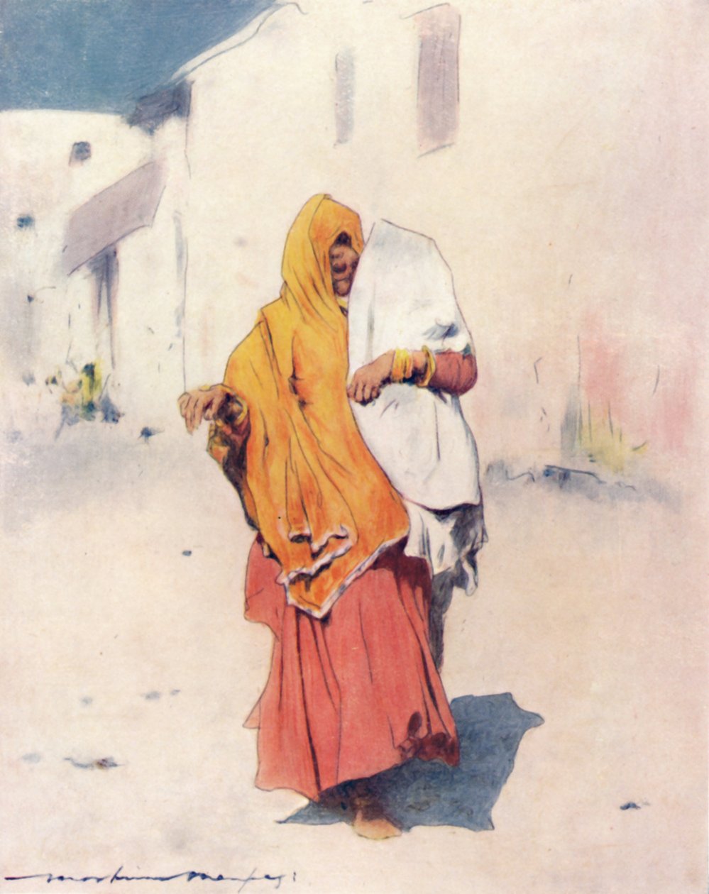 En infödd kvinna från Jeypore, 1905 av Mortimer Ludington Menpes
