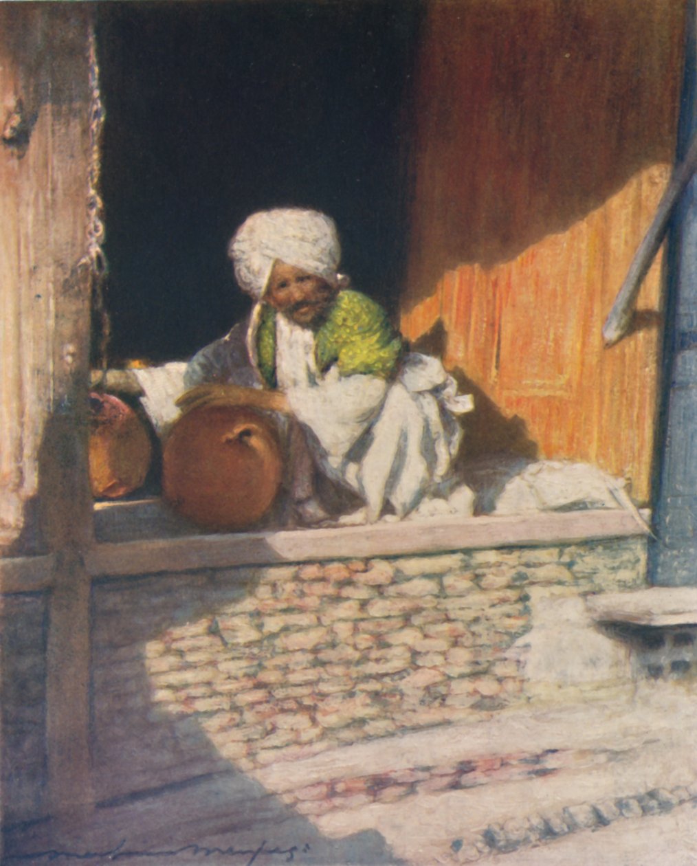 En krukmakare, 1905 av Mortimer Ludington Menpes