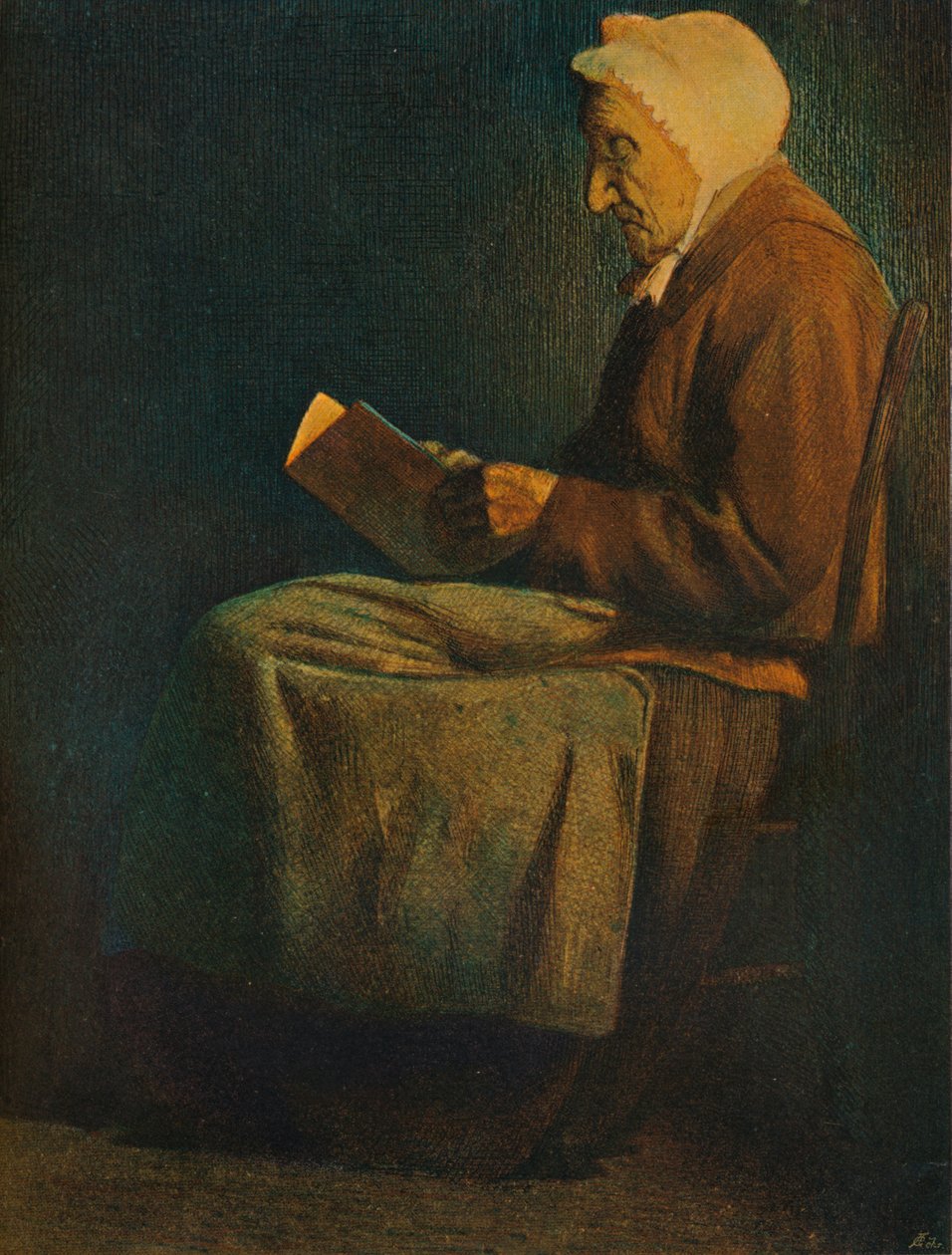 Från en etsning i färger. Av Mortimer Menpes, 1800-talet av Mortimer Ludington Menpes
