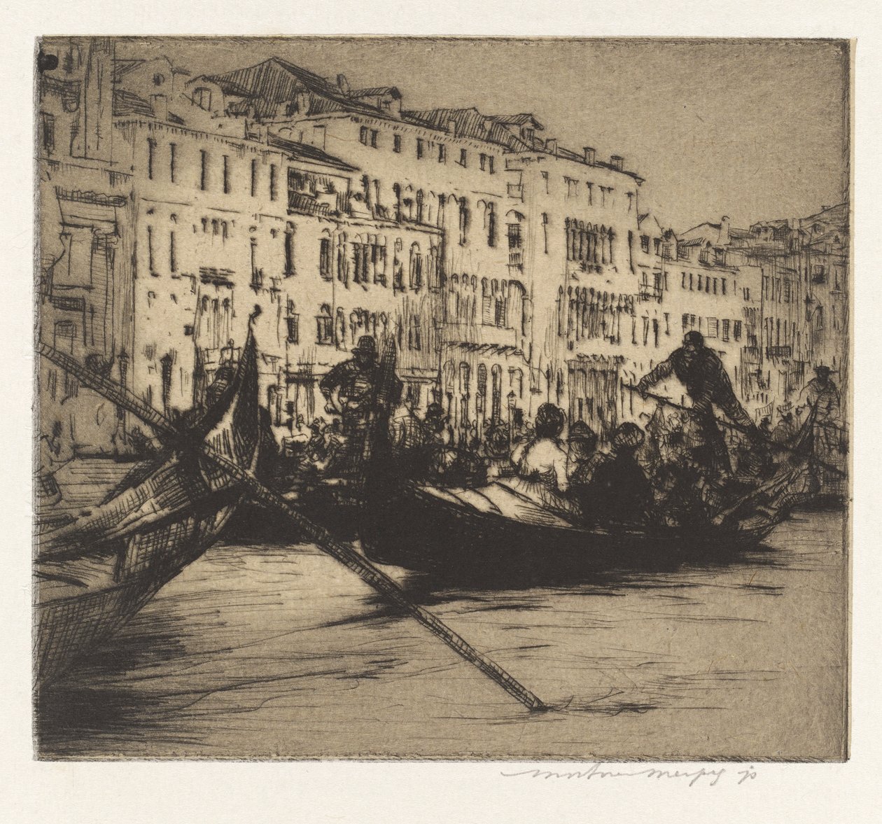 F? The Day, Venedig av Mortimer Menpes