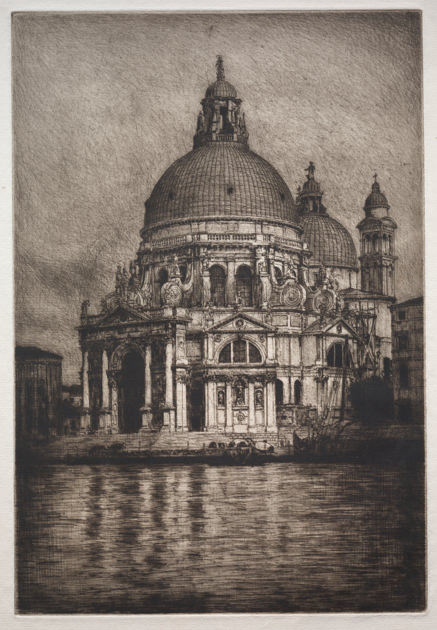 Santa Maria Della Salute #2 av Mortimer Menpes