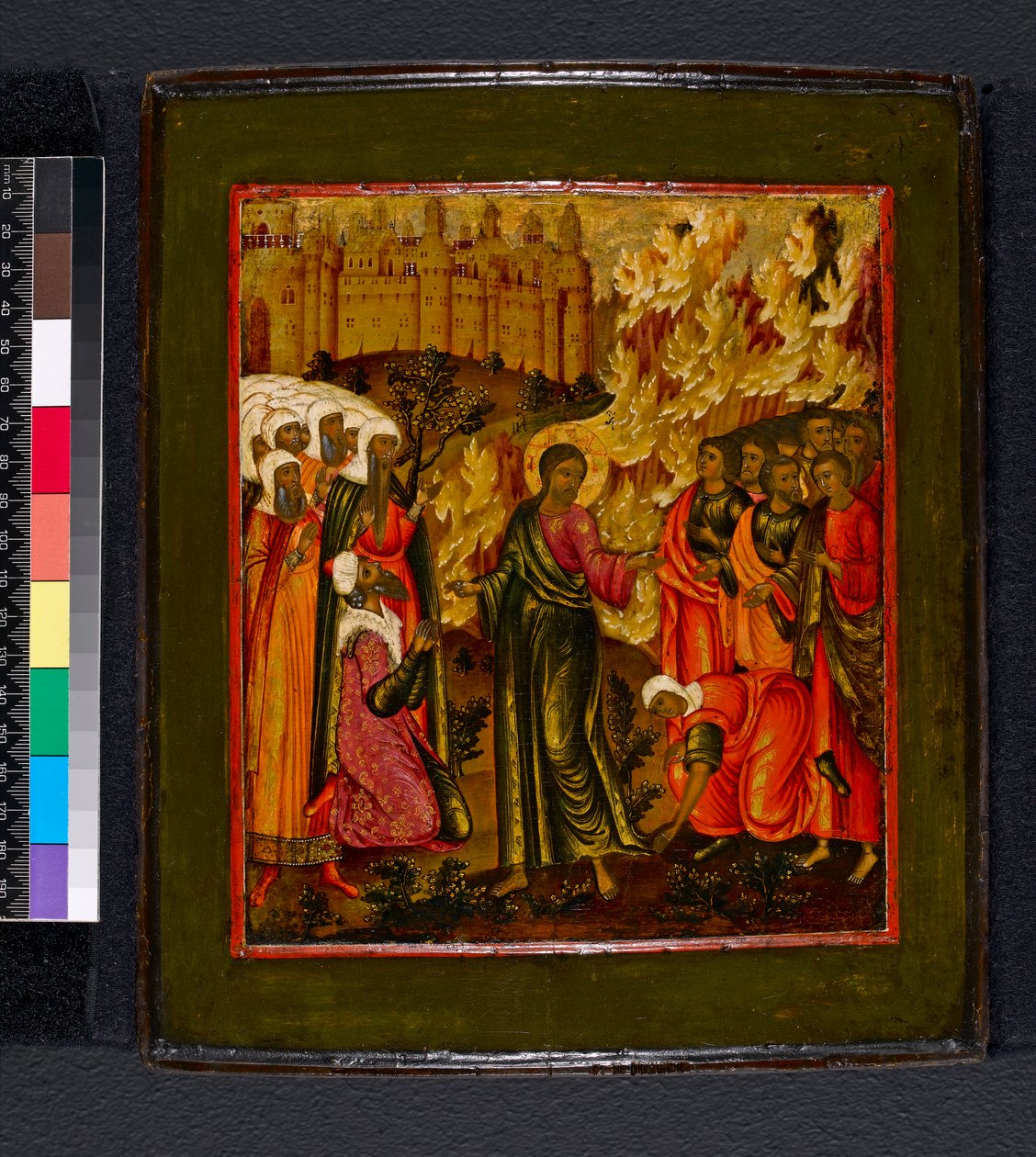 Ikon. Oidentifierat evangelieämne, 1600-1699 av Moscow School
