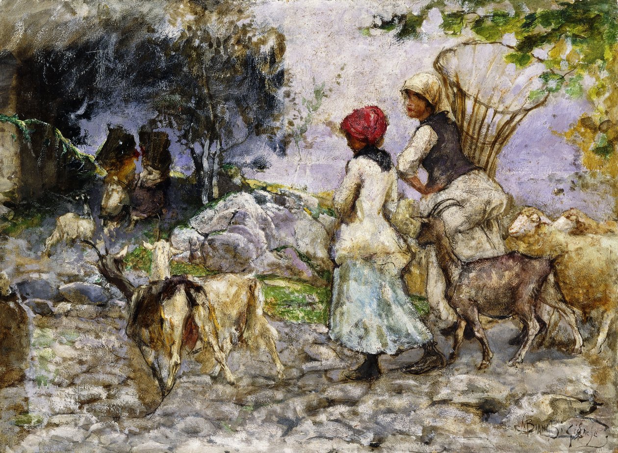 Getherdarna, av Mose Bianchi