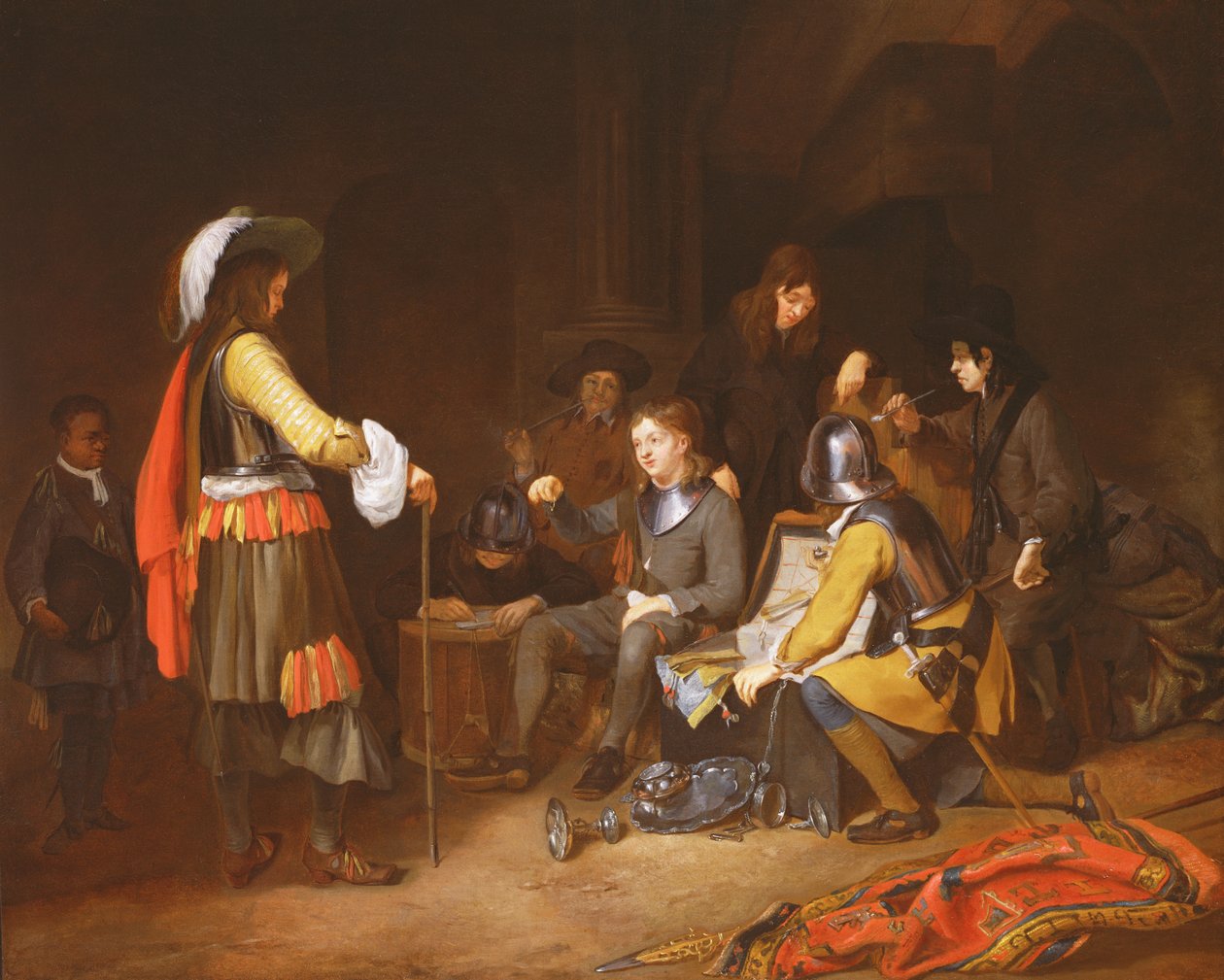 Bytets uppdelning av Moses Ter Borch