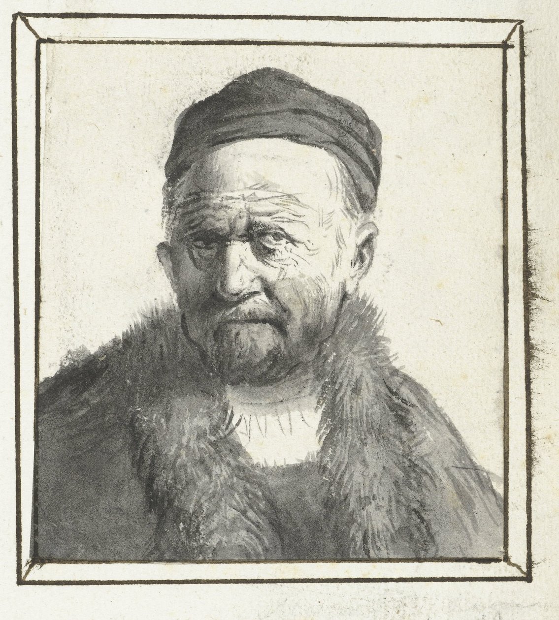 Byst av en man av Moses Ter Borch