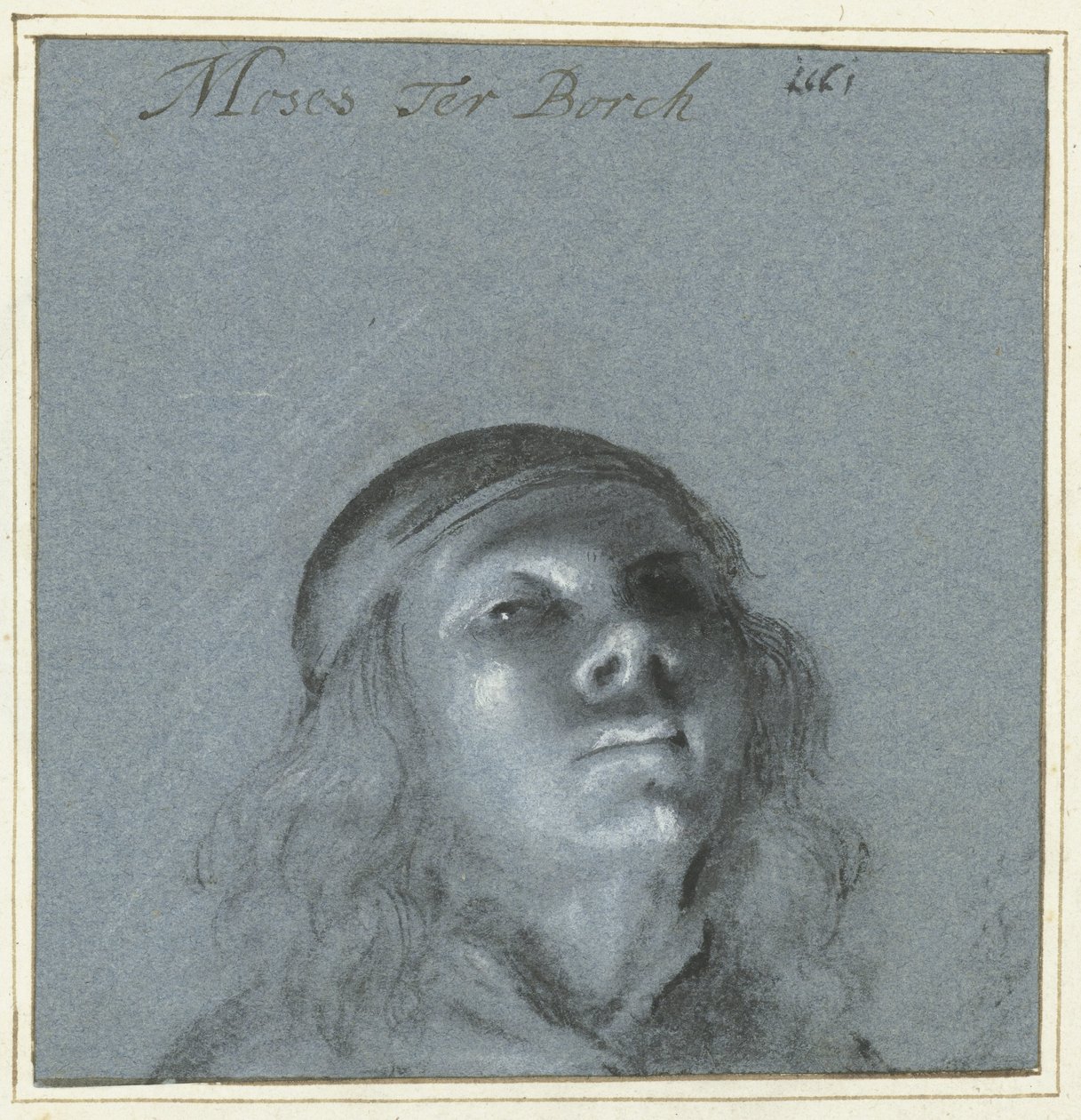Självporträtt av Moses ter Borch av Moses Ter Borch