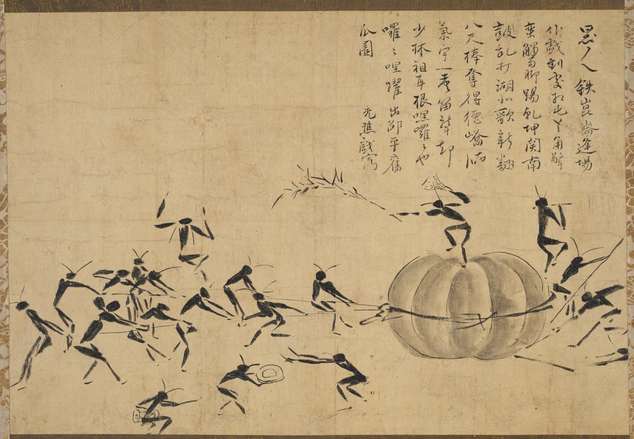 Insektsfestivalen, 1600-1800-talet. av Motsurin Jōtō