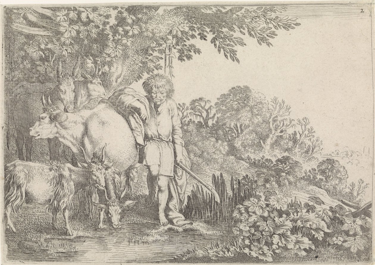 Argus vaktar sin flock Mercury and Argus (serietitel) av Moyses van Wtenbrouck