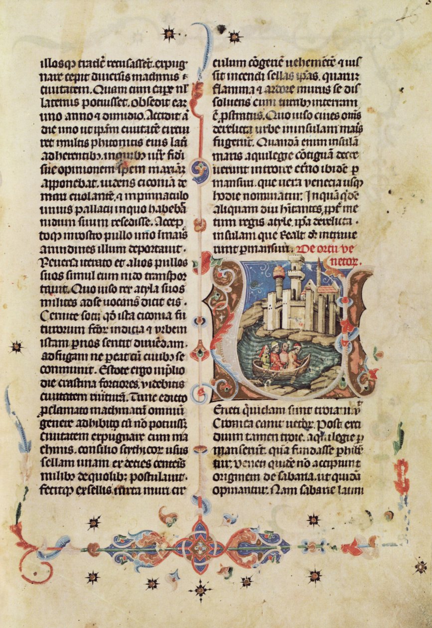 Upplyst krönika; Chronicon Pictum; Bildkrönika 15 av Márk Kálti