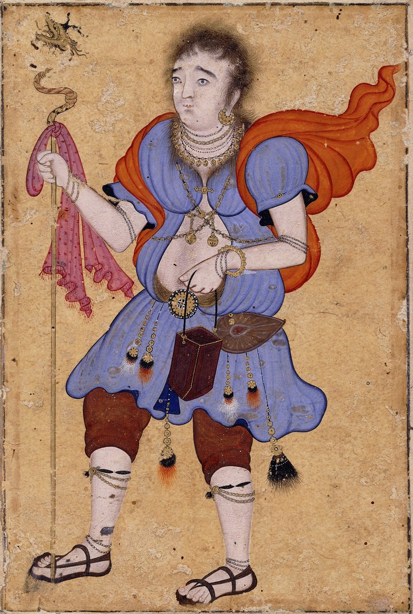 En pilgrim, ca 1570 av Mughal School